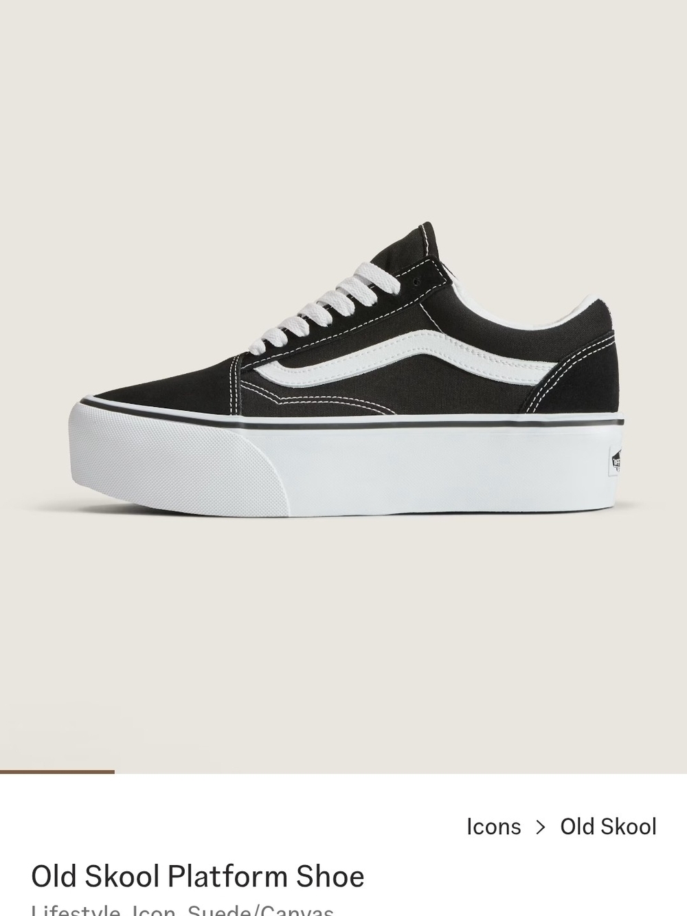 Vans Black and White Old Skool Sneaker Size 8.5 - Picture 12 of 15